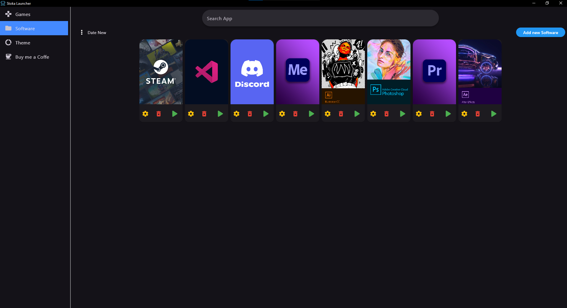 Launcher screenshot 1